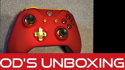 Custom XBOX One controller Iron-man