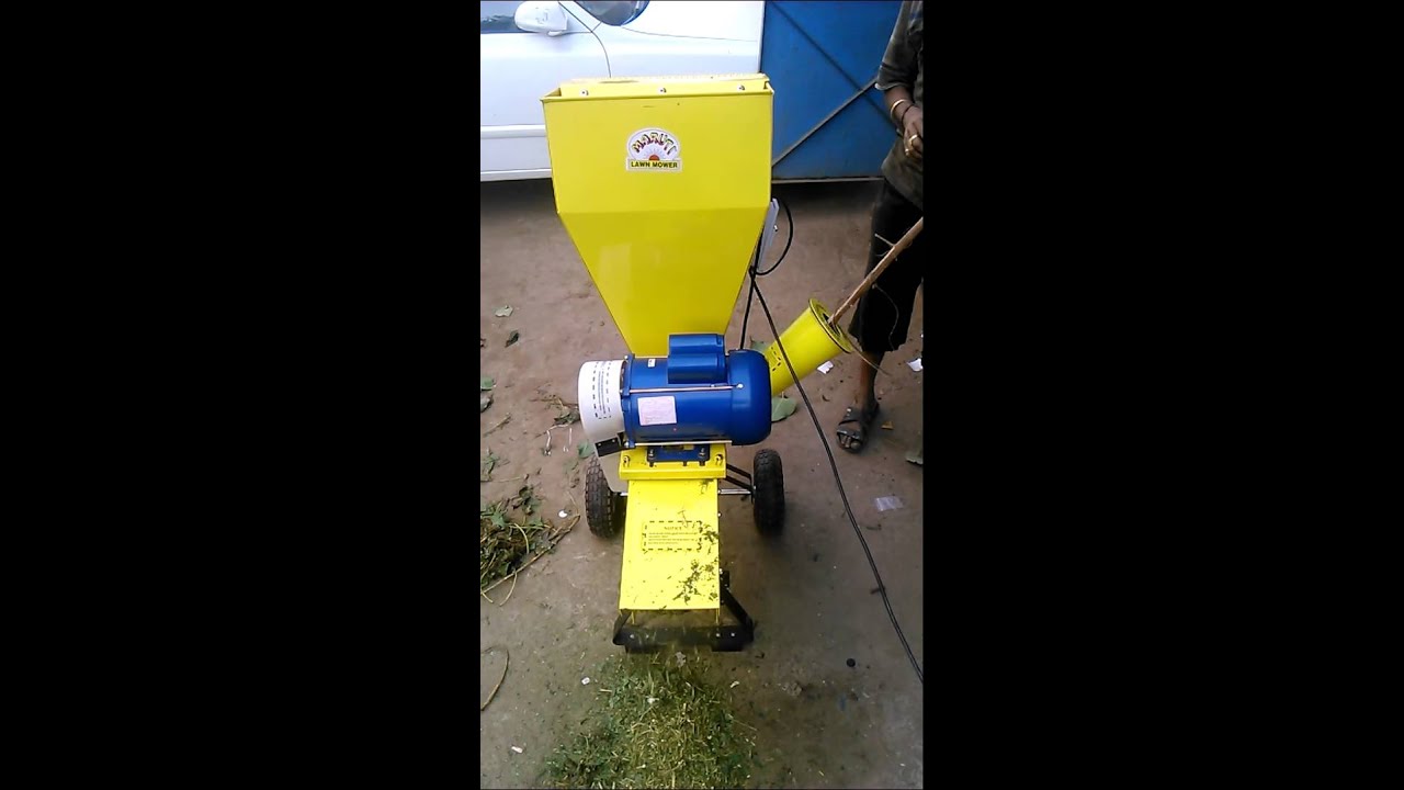 Electric Garden Shredder - YouTube