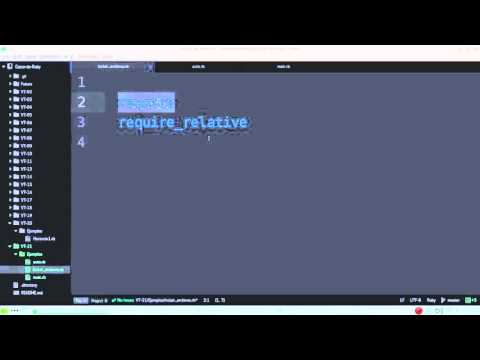 Curso de Ruby - 21 - require y require_relative