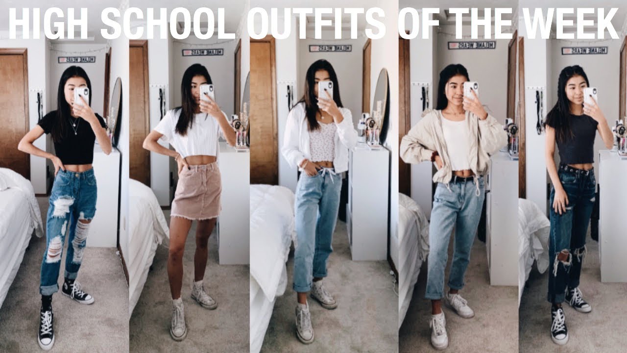 High School Outfits Of The Week - Youtube