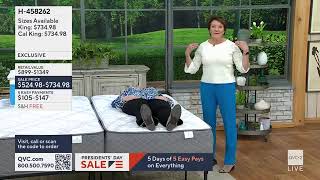 Northern Nights Mattress QVC2 February 16th 2024 Northern Nights 12.5 Luxury Serene Hybrid Mattress