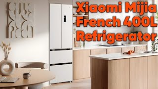 Xiaomi Mijia French 400L Refrigerator — Slim 60cm Depth, 50L Variable Temp & 99.99% Antibacterial