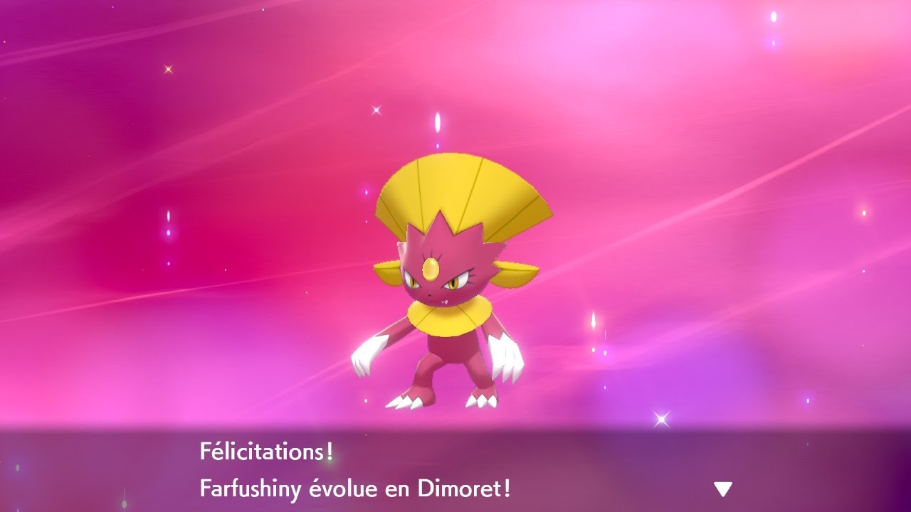 Comment Faire Evoluer Farfuret Pokemon Diamant Evolution de Farfuret Shiny en Dimoret Shiny ! - YouTube