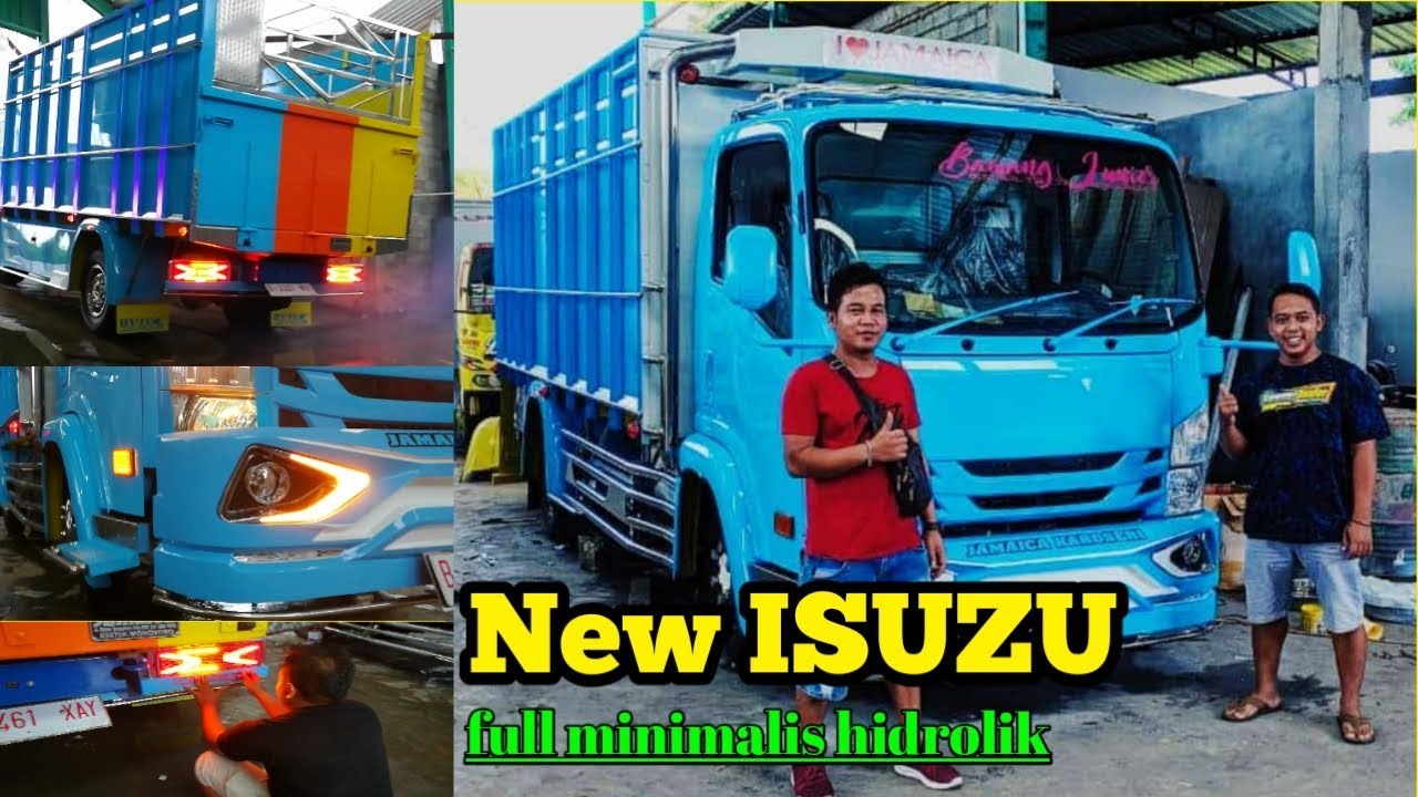 Pengeluaran terbaru  truk  modifikasi  isuzu minimalis full 