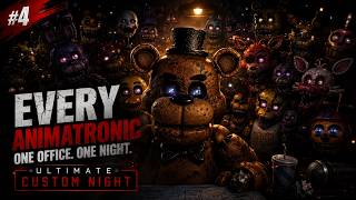 Five Nights at Freddy's: Ultimate Custom Night | I Added EVERY Animatronic! 😨