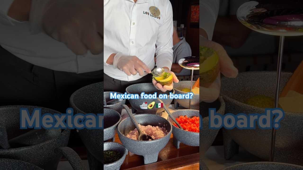 Mexican Food on a Cruise?! 🌮🚢 #alissia #familyvlogs #travel #norwegiancruise #mexicanfood