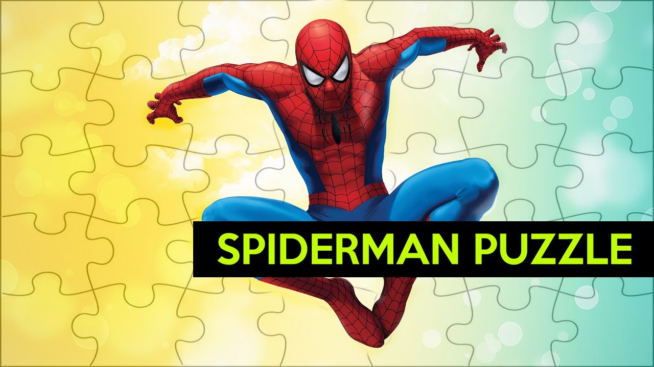 Spiderman Puzzle jigsaw Game for kids Setoys YouTube