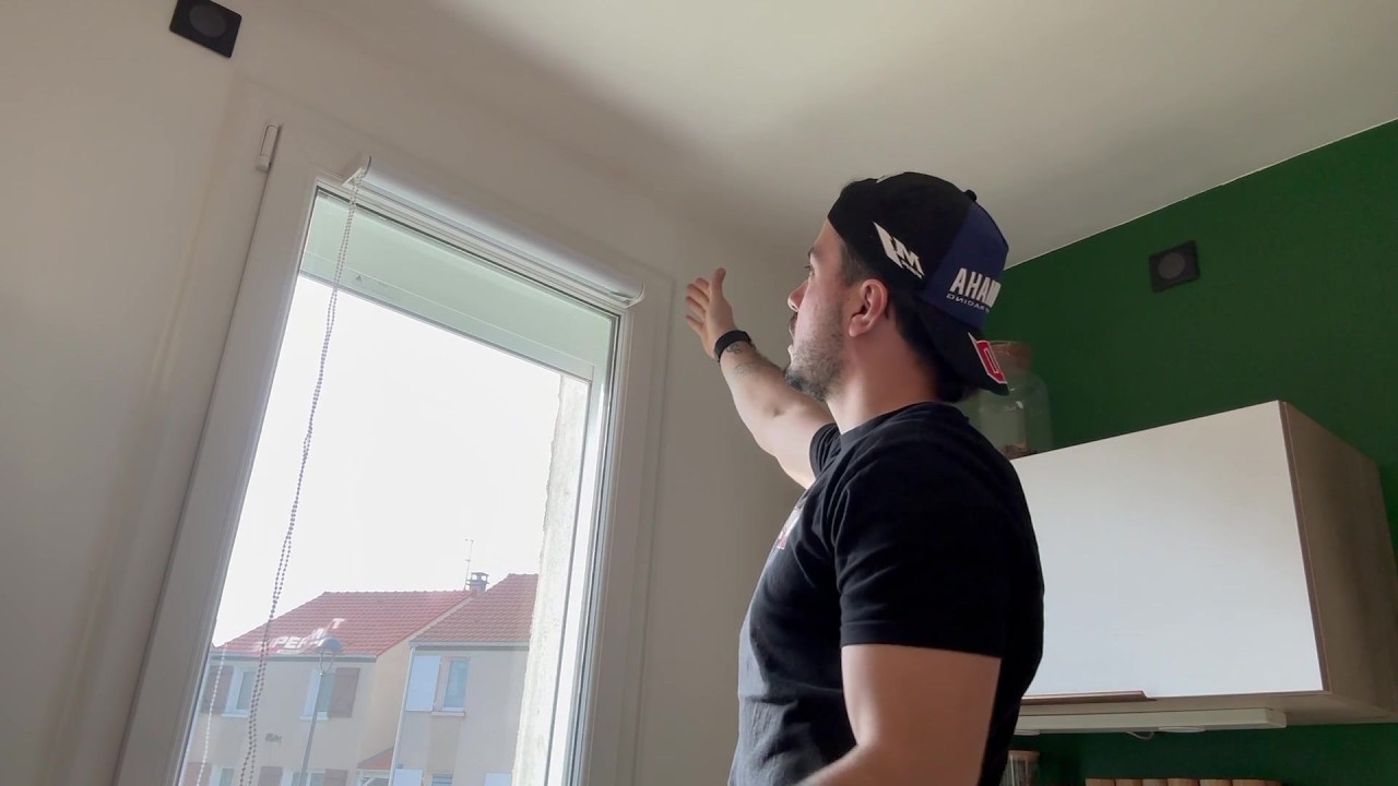 Avis Consommateur : Store enrouleur jour / nuit sans perçage Goodhome | Castorama