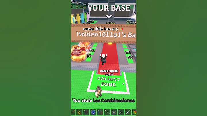 Making Little Kids Cry in Steal a Brainrot  #roblox #stealabrainrot