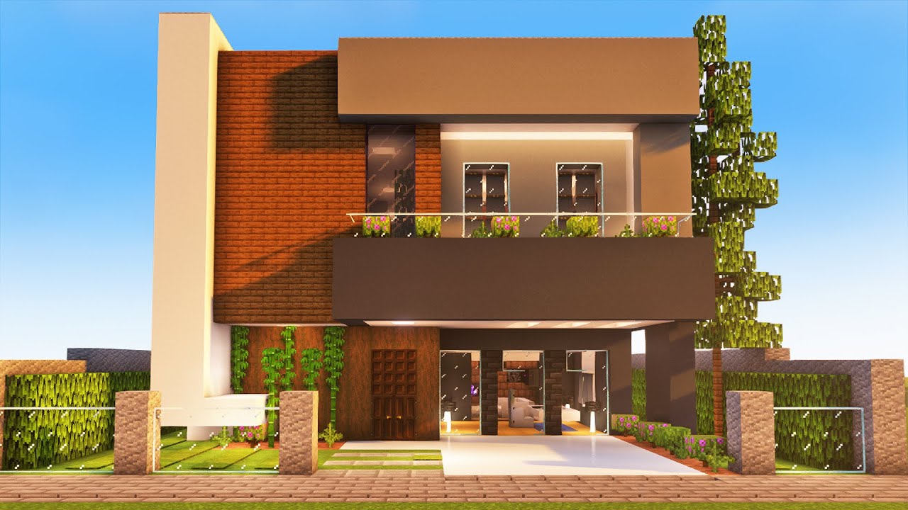 Casa Moderna en Minecraft by RyanPro23 on DeviantArt