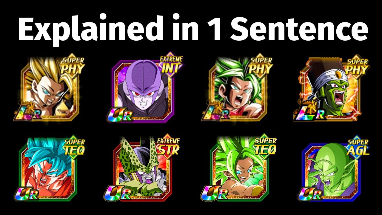 Explaining 15 Dokkan Battle units in 1 Sentence (Tournament Participants)