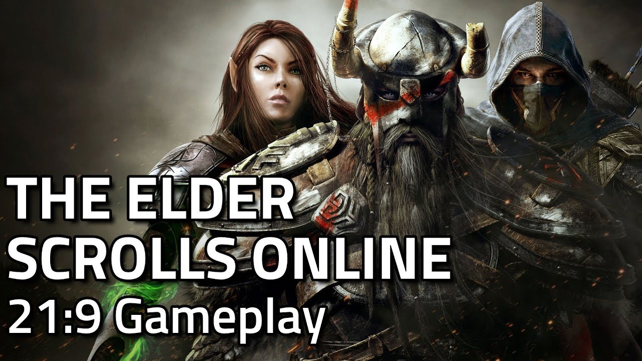 The Elder Scrolls Online - 21:9 Ultrawide Gameplay - YouTube