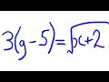 Rearrange Formula including a square root