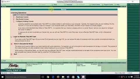 Computerised accounting with Tally