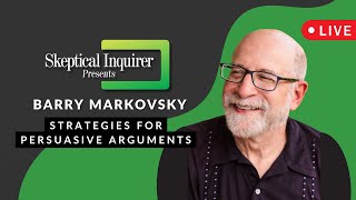 Strategies for Persuasive Arguments | Barry Markovsky
Scientific skepticism may not be a religion, but many of its proponents do preach now and then. Unfortunately, evangelizing with logically sound explanations and iron-clad evidence often isn’t enough to loosen people’s hold on questionable beliefs. So how are we to counter the conspiracy theories, medical quackery, and science denial that’s so prevalent in today’s popular culture?
Join us on Thursday, February 5, at 7:00 p.m. ET for a Skeptical Inquirer Presents livestream with social psychologist Barry Markovsky. Social psychological research on influence and persuasion suggests factors that make arguments more compelling. Markovsky will explain how he puts those into practice in his own life, using examples and stories from his forthcoming book, Everyday Extraordinary: A Scientist Ponders a Lifetime of Magical, Bizarre, and Paranormal Experiences, which empowers readers with important tools for thinking critically about all sorts of claims, extraordinary and otherwise. Strategies for Persuasive Arguments | Barry Markovsky