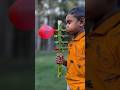 Handcrafted Coconut Branch Build with Multi-Color Bamboo Tubes | Innovative DIY Craft