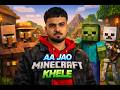 🏆 Server minecraft l LIVE 🔥 | Ender Dragon Fight Today? 😱 (Hindi) #minecraft #punnu1
