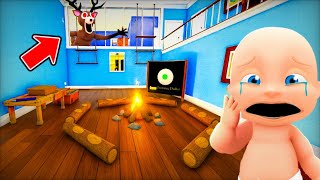 Baby Plays 99 Nights In Real Life.. In Daddys House