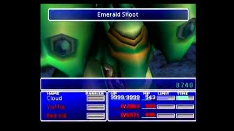 Final Fantasy VII Playthrough #158, Underwater, Boss: Emerald Weapon