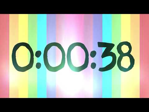 1 Minute Blending Colors Timer Made For All Ages With Music!   With Sections!!