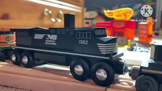 Railfanning some more wooden trains on 3/7 and 3/9