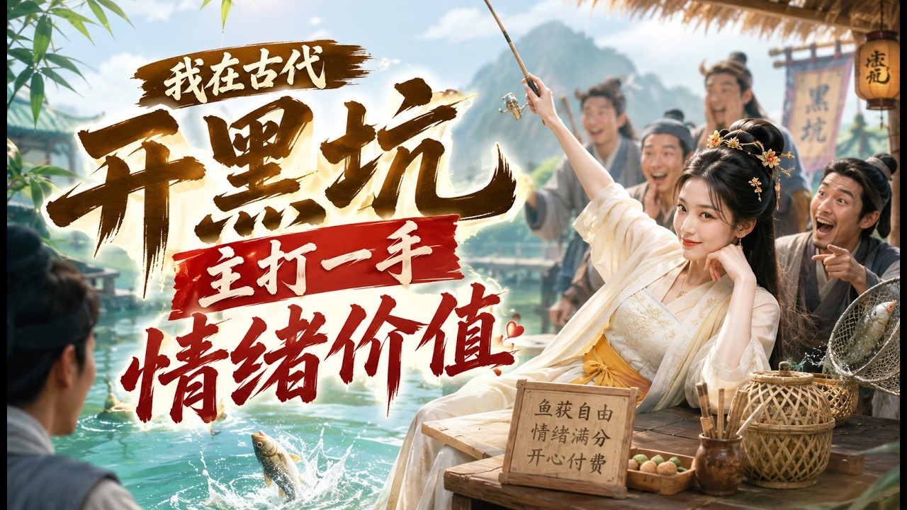 💥 【爆劇速推】《我在古代開黑坑，主打一手情緒價值》#漫劇 #真人劇 #短劇 #夜夜劇場 #末世 #熱門 #逆襲