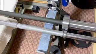 ホームジムでGYM WAYオリンピックバーとIVANKOノーマルバーを比較してみた