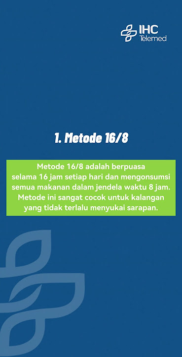 INTERMITTENT FASTING, APA ITU? #intermittentfasting #intermittentfastingdiet