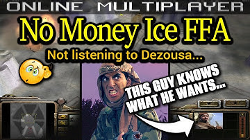 No Money Ice FFA - Stealth General - Pro Rules | C&C Generals Zero Hour | No Commentary