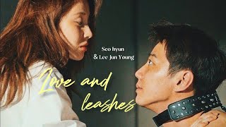 love and leashes | drama about BDSM FMV (Seo Hyun & Lee Jun Young) #fmv #koreanmovie Resimi