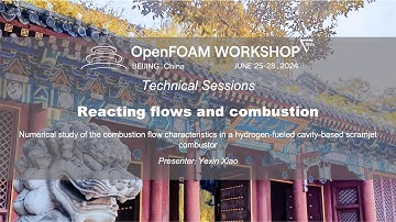 [OFW19] Numerical study of the combustion flow characteristics in a hydrogen fueled cavity based...