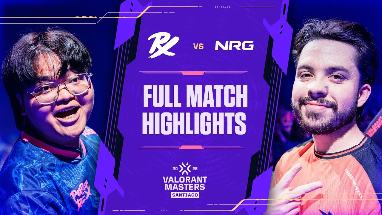 PRX vs. NRG | MATCH HIGHLIGHTS | VALORANT Masters Santiago - Swiss Stage