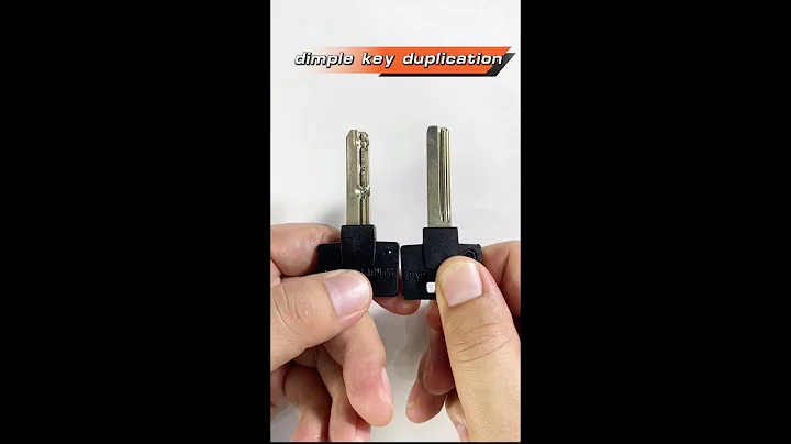 Dimple key duplication by 2m2tank CNC key cutting machine