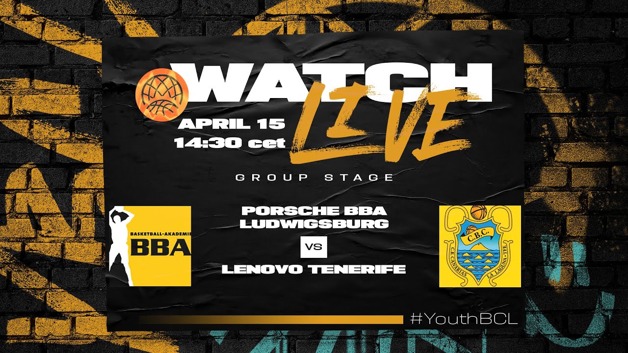 PORSCHE BBA LUDWIGSBURG v Lenovo Tenerife | Full Basketball Game