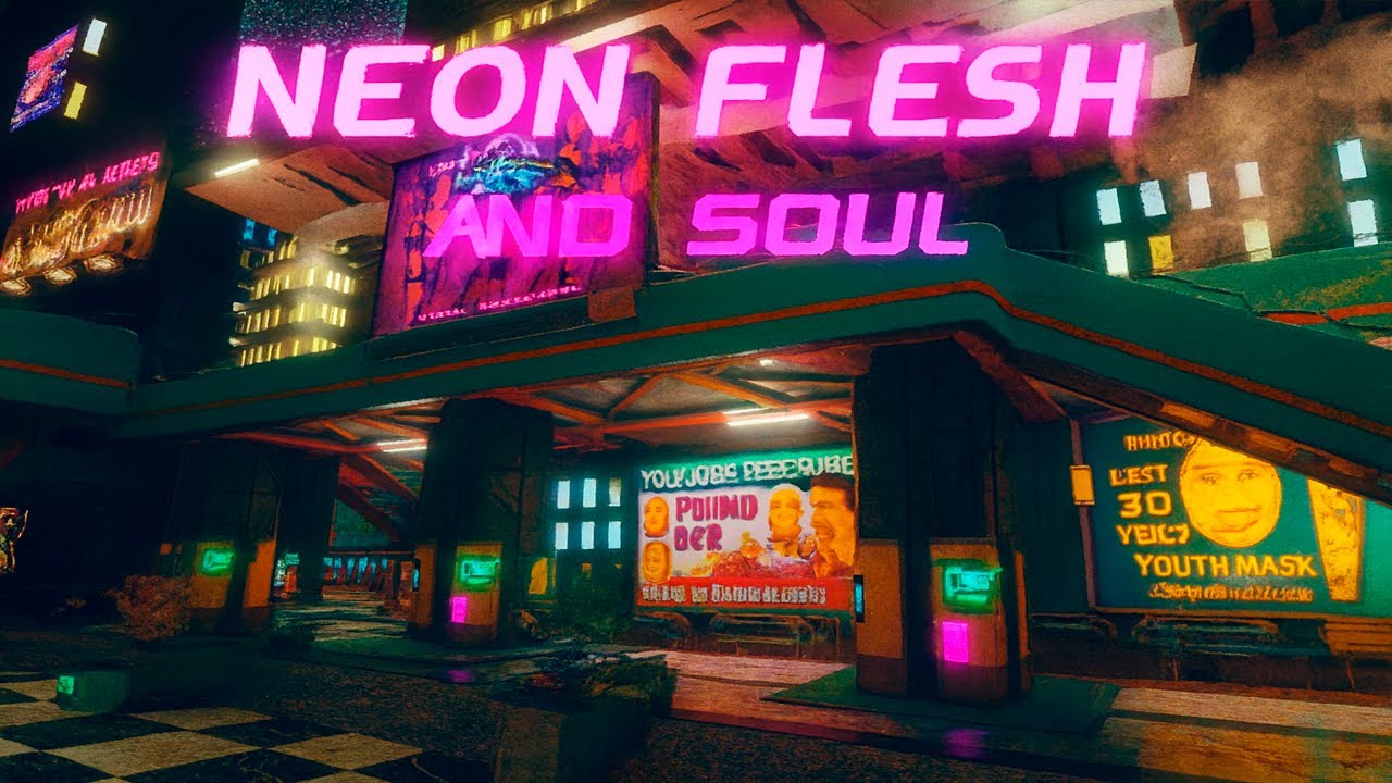 NEON FLESH AND SOUL: Cyberpunk City Kit (9)