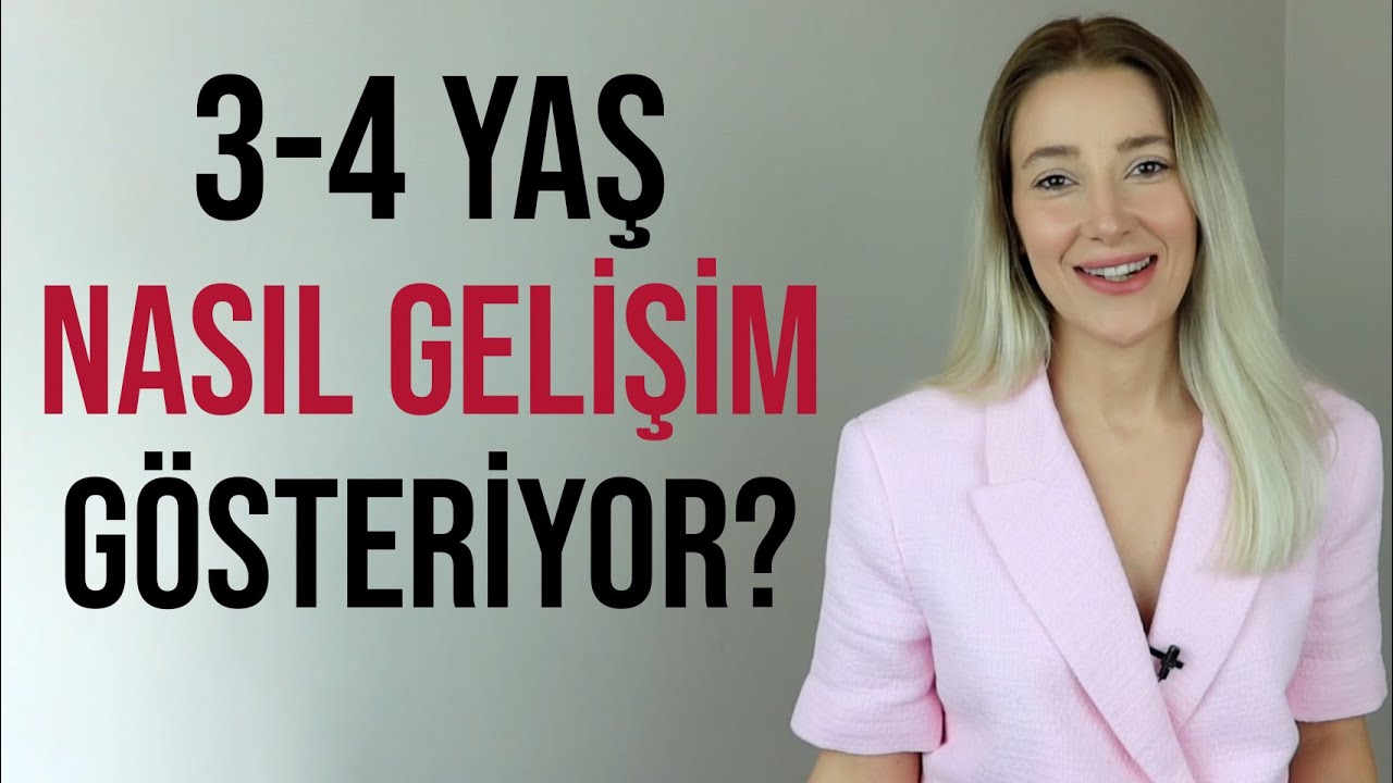 3-4 Yaş Çocuklar İçin Gelişim Özellikleri | Çocukların Gelişim Alanları Nelerdir?