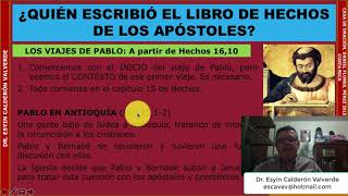 QUIEN ESCRIBIÓ EL EVANGELIO DE LUCAS Y HECHOS
