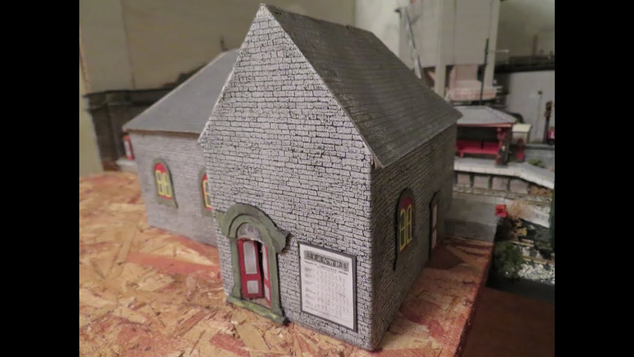 Lees (Oldham) Station Building Part Three introduces gutters, valleys