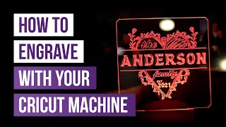 How To Engrave With Cricut Explore Air 2 | How To Engrave With Your Cricut Machine
