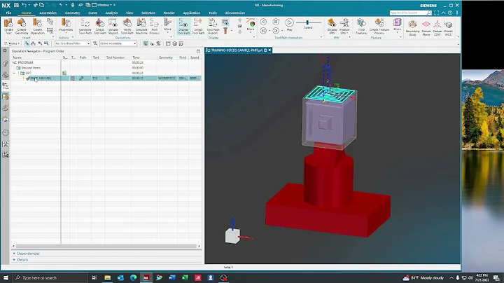 Siemens NX 2206    How To Post A Program