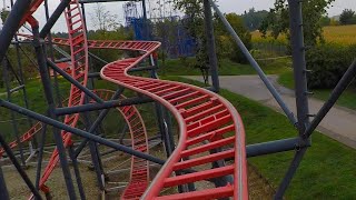 Do You Like Spinning Roller Coasters Sky Spin POV at Skyline Park, Germany