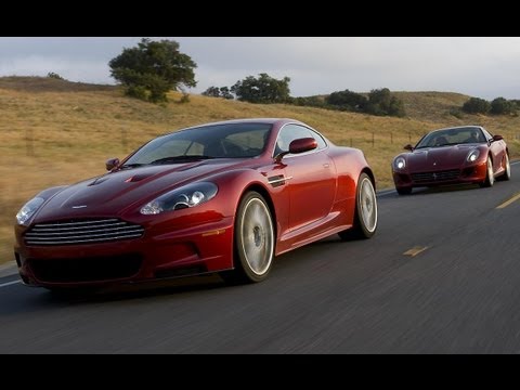 2008 Aston Martin DBS vs. 2009 Ferrari 599 GTB Fiorano - CAR and DRIVER