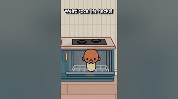 Weird toca life build hack!😂 #tocaboca #tocalife #viral #build  #trend #blowup #foryoupage #hack