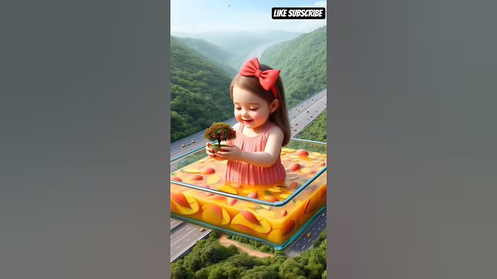 Rat broke her baby mango swimming pool 😰 #cutebaby #ai #story #shortsfeed