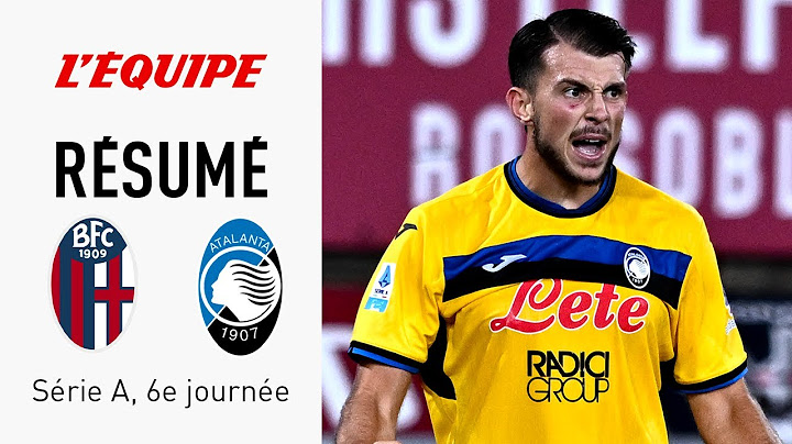Serie A 2024-25 - Le résumé de Bologne - Atalanta (6e journée)