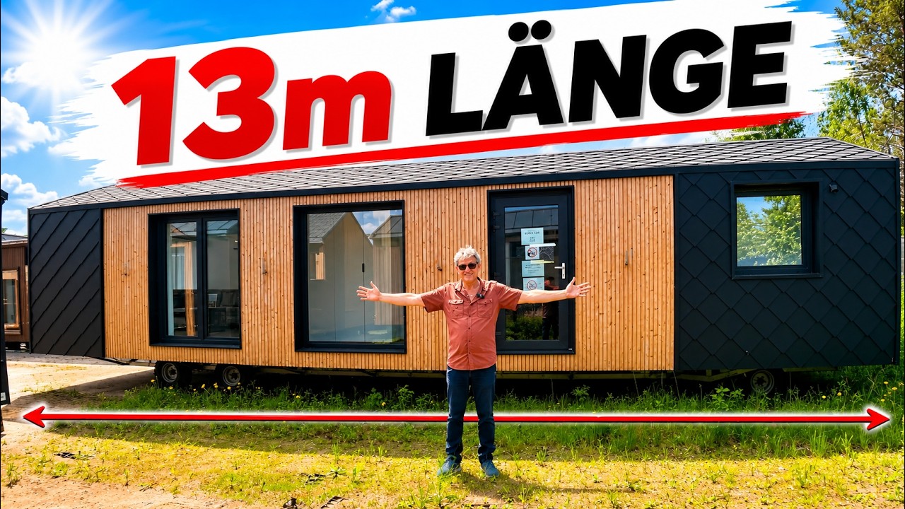 PENSIONÄRE und RENTNER kaufen sich TRAUMHÄUSER mit behördlicher Genehmigung 🤩 3 Schlafzimmer auf 13m