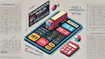OR Transportation Problem IBFS By Vogel