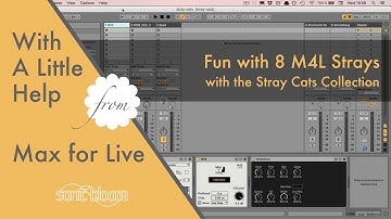 Fun with 8 M4L Strays - With a Little Help from Max for Live