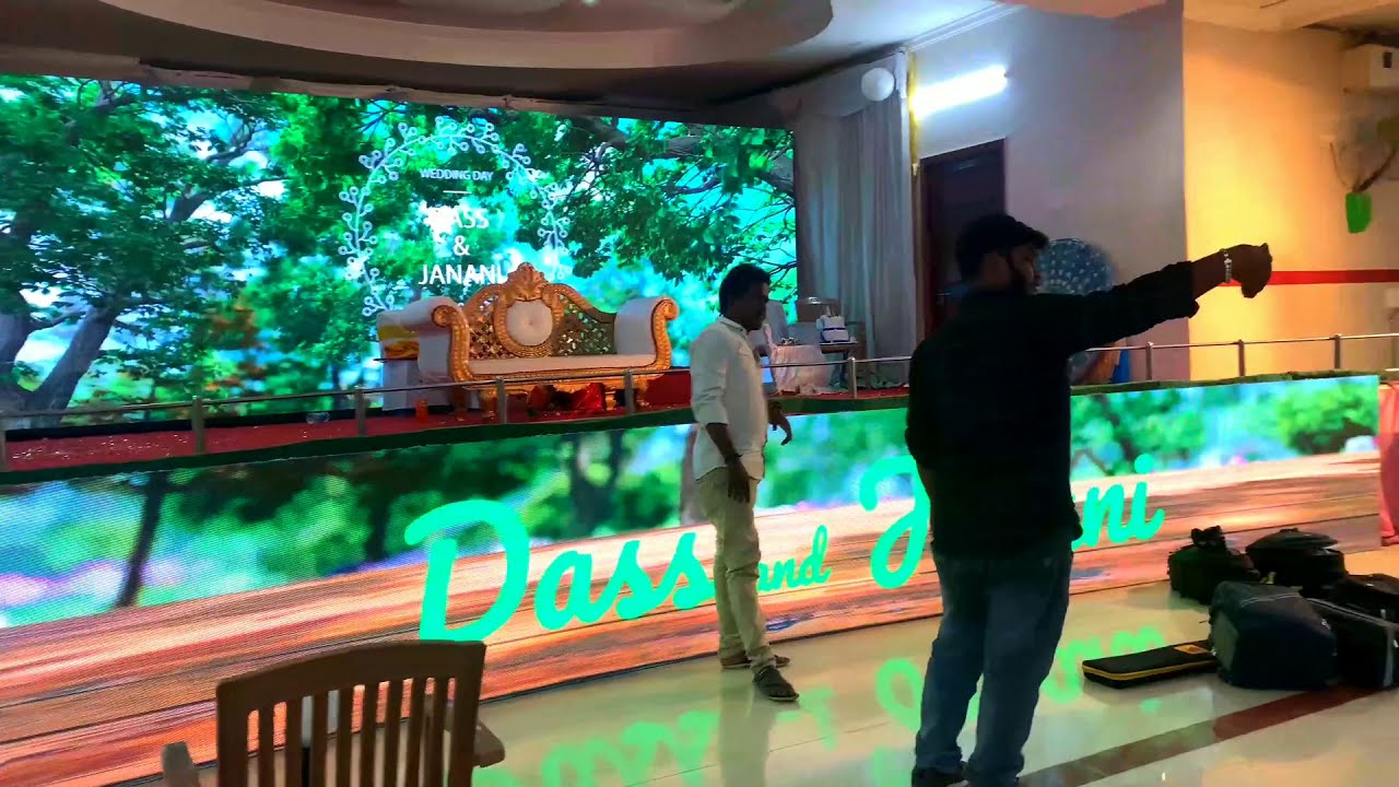 LED Display Grand Wedding Event