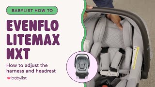 Evenflo LiteMax NXT Harness Height Adjustment | Quick Guide for Proper Fit